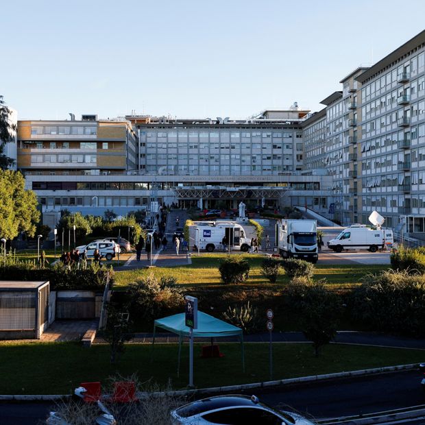 Papa hospitalizado